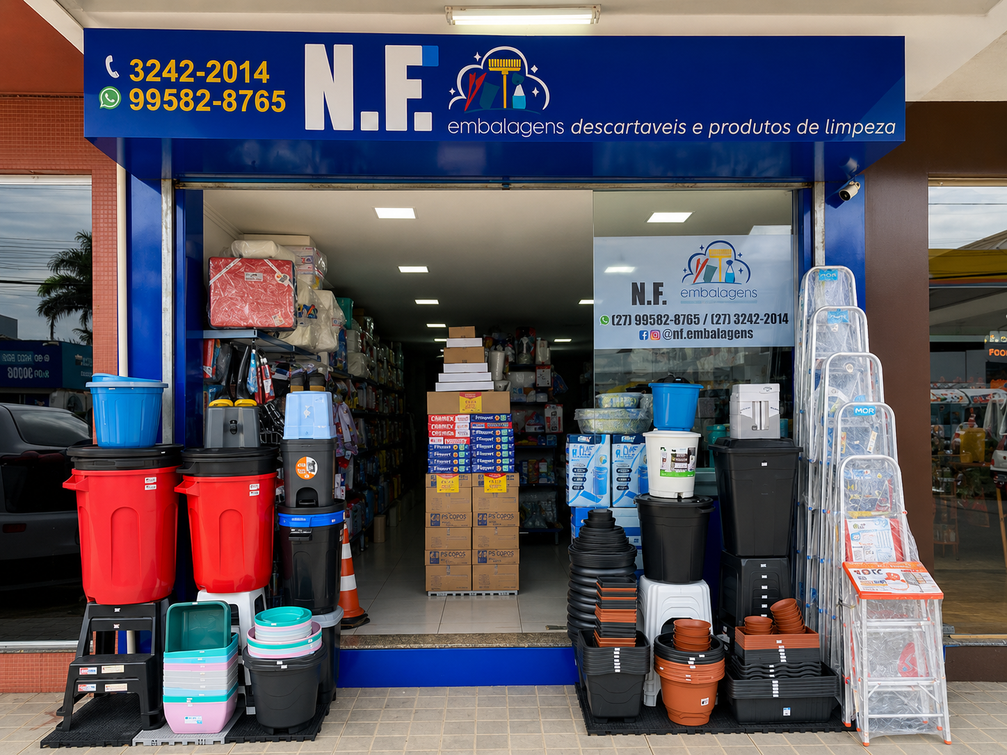 Fachada da loja
